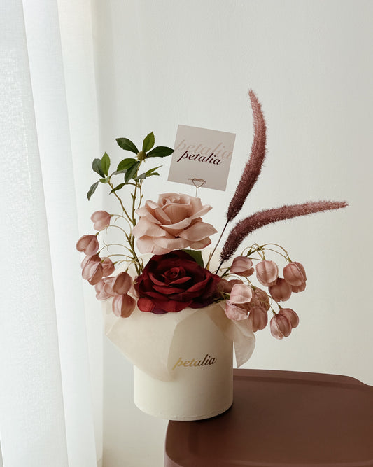 Blush & Bordeaux | Artificial Flowers (S)